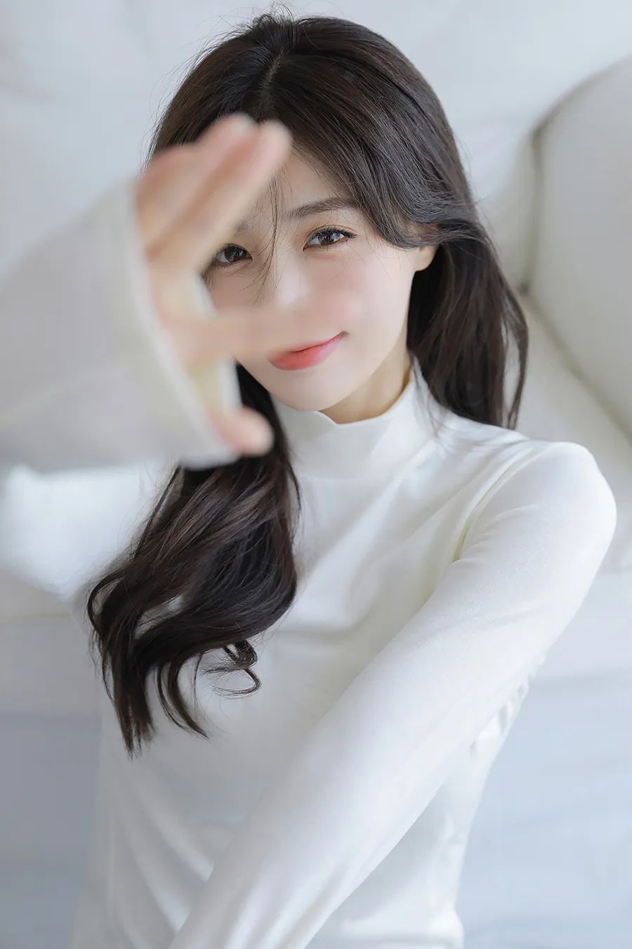 随意的,宠溺的:居家慵懒风写真