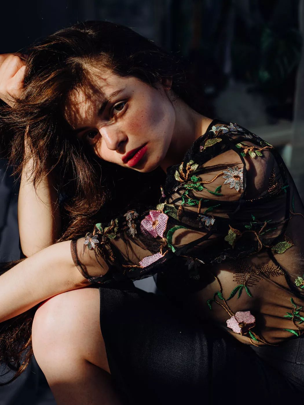 让阳光温柔轻抚你……