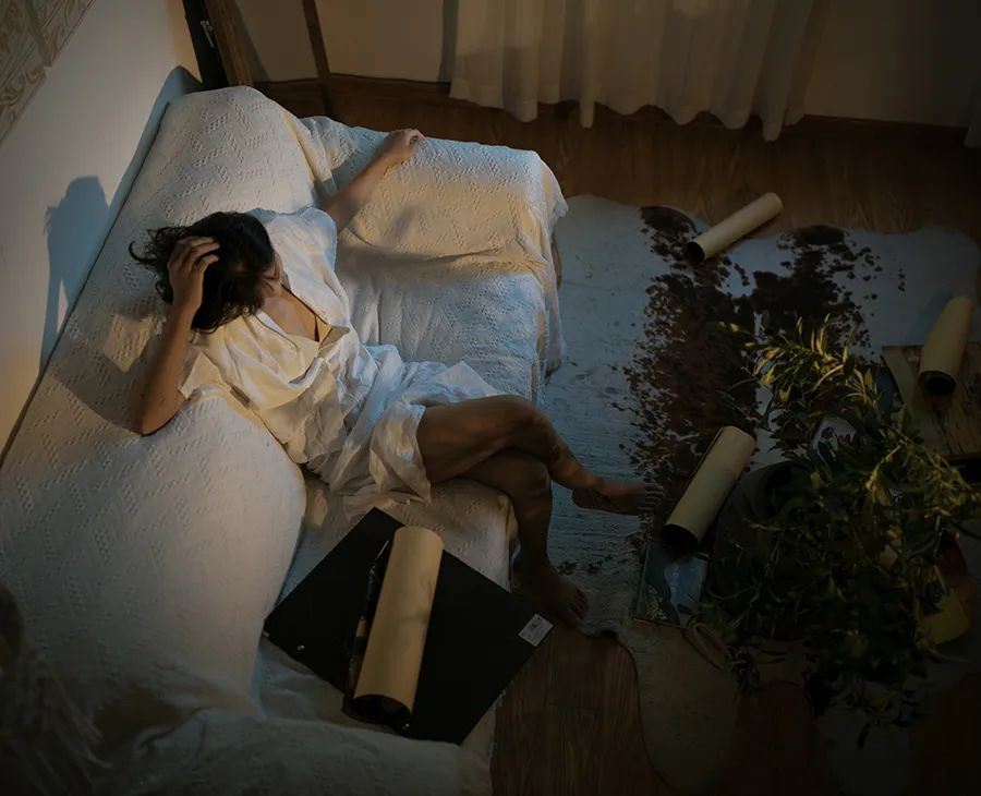 暗处的光亮  流动的情绪
