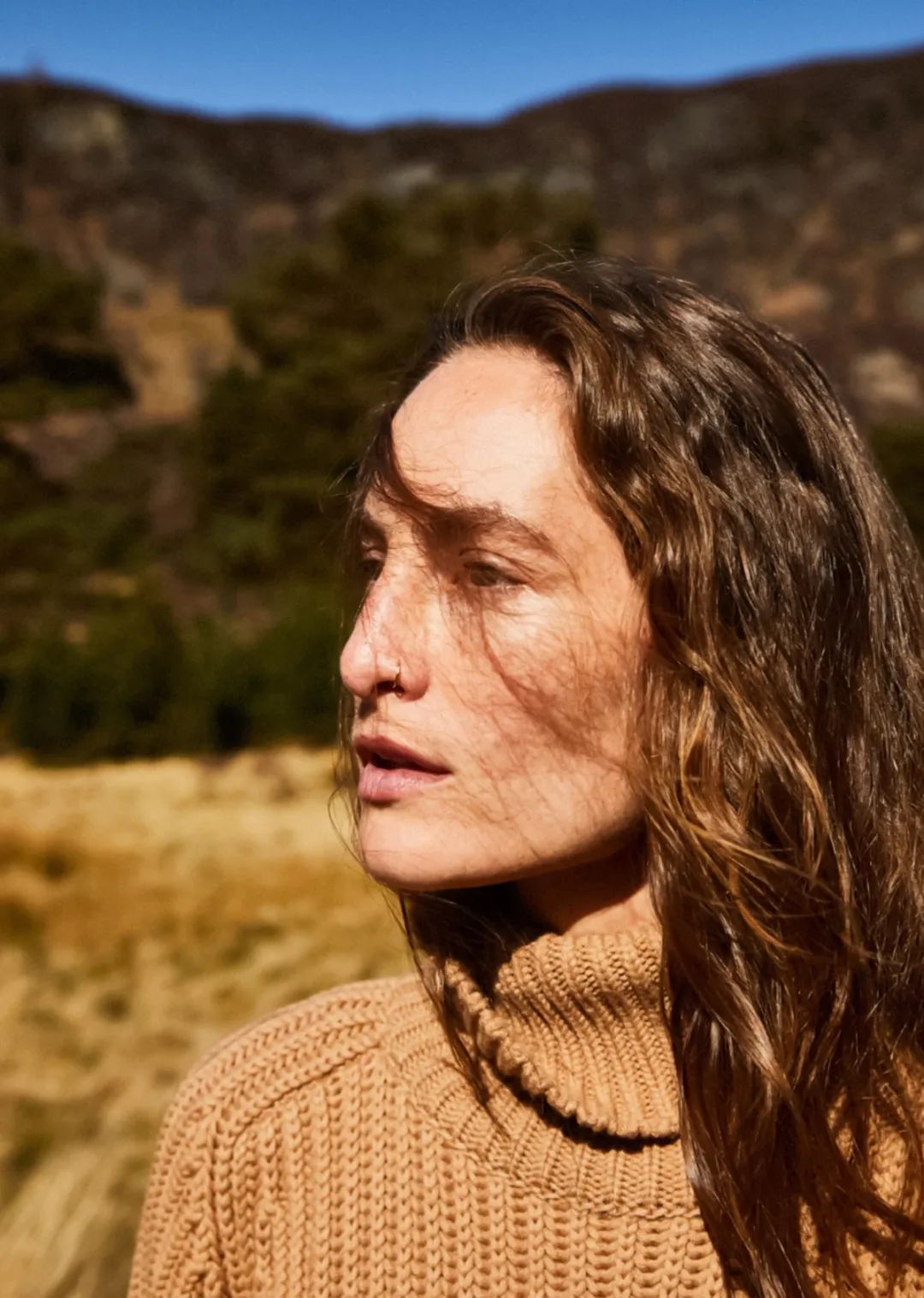 只要还有阳光，我不介意那寒风与凉意