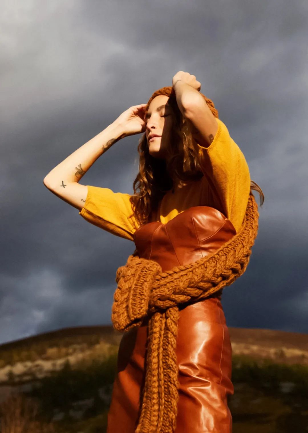 只要还有阳光，我不介意那寒风与凉意