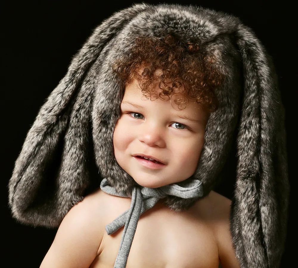 森系童话儿童摄影：此处有小动物出没