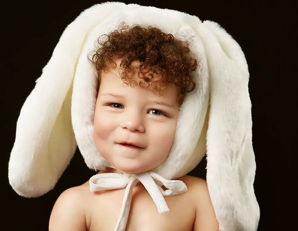 森系童话儿童摄影：此处有小动物出没