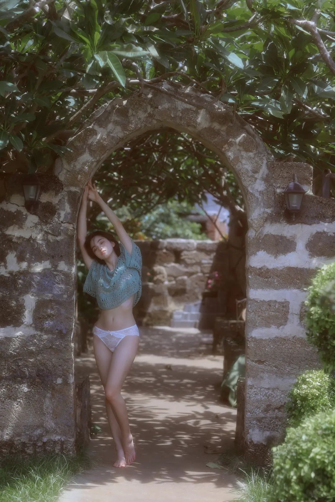 海岛假期 - 一组外景格局私房写真